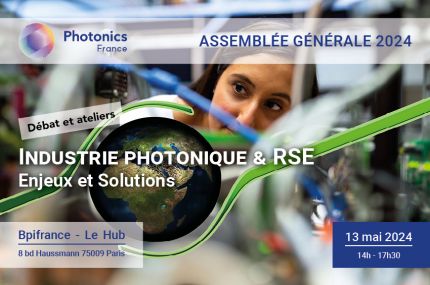 [Évènement] Assemblée générale de Photonics France 13 mai 2024